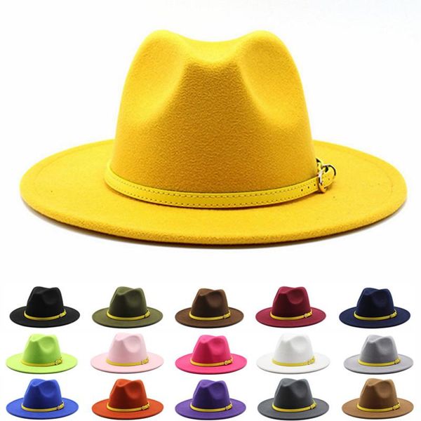 wide brim hats men women 18 colors fedora hat with belt panama outdoor travel big size60cm, Blue;gray
wide brim hats men women 18 colors fedora hat with belt panama outdoor travel big size60cm, Blue;gray