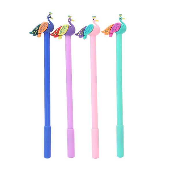 gel pens 2pc peacock pen black ink promotional stationery office signing school supplies
gel pens 2pc peacock pen black ink promotional stationery office signing school supplies