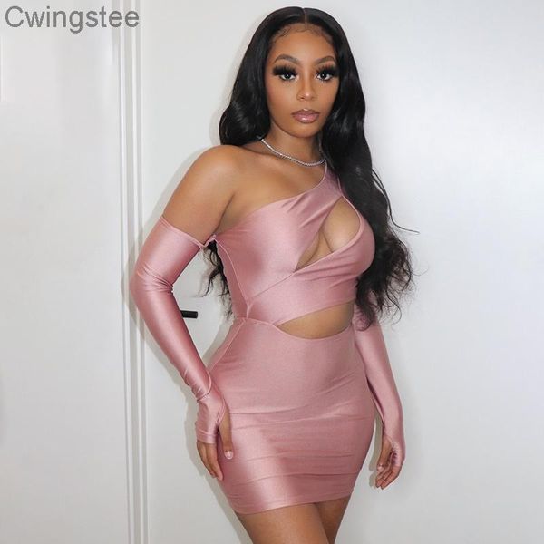 casual dresses one shoulder cut out bodycon woman party night long sleeve clubwear fashion mini dress autumn winter, Black;gray
casual dresses one shoulder cut out bodycon woman party night long sleeve clubwear fashion mini dress autumn winter, Black;gray