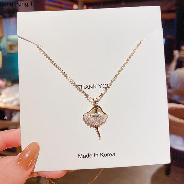 the girl with high-level sense dancing retro pendant zircon light luxury chain of clavicle mesh red titanium steel necklace necklaces, Silver
the girl with high-level sense dancing retro pendant zircon light luxury chain of clavicle mesh red titanium steel necklace necklaces, Silver