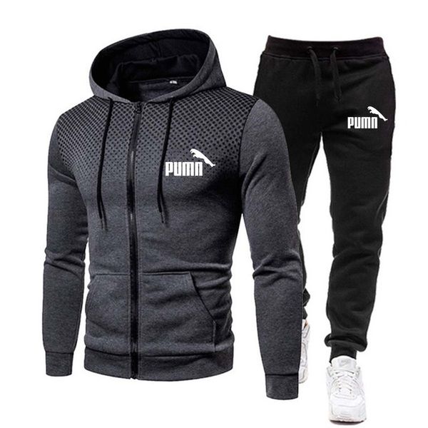 casual hoodie and men's set, long zipper harajuku sportswear, autumn, new in 2022, Gray
casual hoodie and men's set, long zipper harajuku sportswear, autumn, new in 2022, Gray