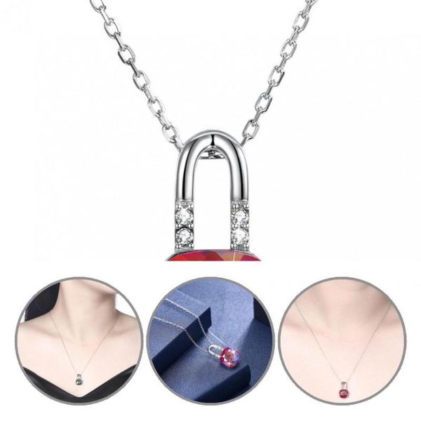 pendant necklaces comfortable to wear stylish faux crystal women necklace neck decoration for party, Silver
pendant necklaces comfortable to wear stylish faux crystal women necklace neck decoration for party, Silver