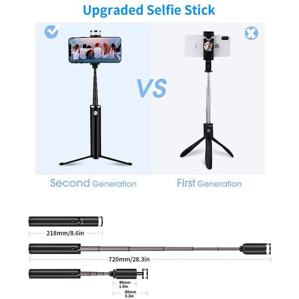 selfie stick tripod extendable with detachable bluetooth remote fill light for mobile phone lhb99
selfie stick tripod extendable with detachable bluetooth remote fill light for mobile phone lhb99