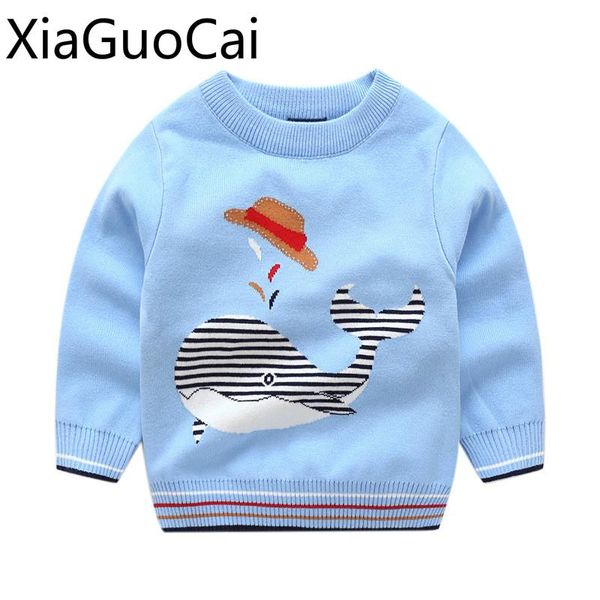 cardigan boys sweaters autumn and winter kids pullove cotton boy pullover sweater dolphin jacquard children's, Blue
cardigan boys sweaters autumn and winter kids pullove cotton boy pullover sweater dolphin jacquard children's, Blue