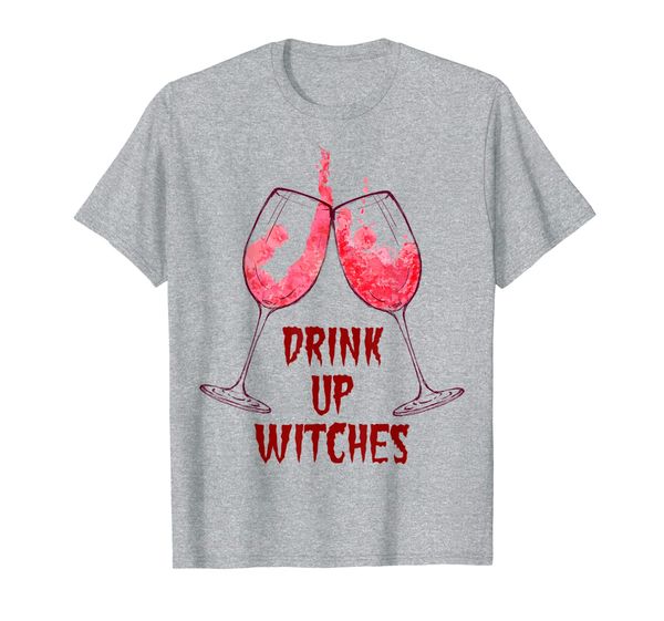 drink up switches scary design t-shirt, White;black 
drink up switches scary design t-shirt, White;black