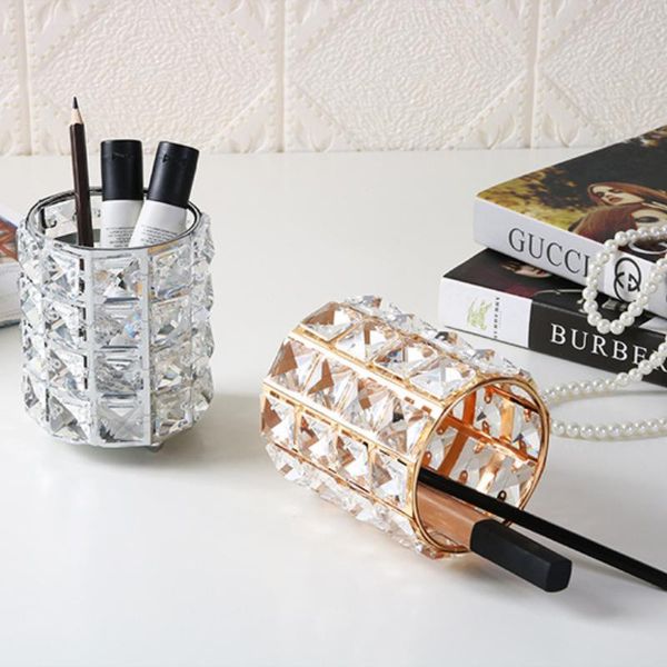 round square crystal glass pen holder metal ornaments luxury office home living room desk storage supplies tissue boxes & napkins
round square crystal glass pen holder metal ornaments luxury office home living room desk storage supplies tissue boxes & napkins