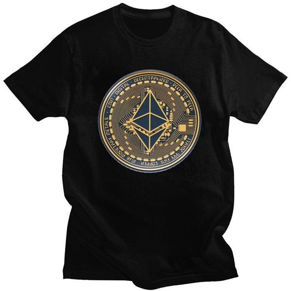 men's t-shirts ethereum digital money t shirts men 100% cotton tee currency crypto cryptocurrency tshirt short sleeved graphic t-shirt, White;black
men's t-shirts ethereum digital money t shirts men 100% cotton tee currency crypto cryptocurrency tshirt short sleeved graphic t-shirt, White;black