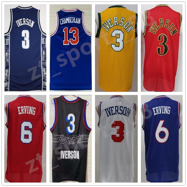 georgetown hoyas college allen iverson jerseys 3 men basketball dr j julius erving 6 wilt chamberlain blue black white red good quality, Black;red
georgetown hoyas college allen iverson jerseys 3 men basketball dr j julius erving 6 wilt chamberlain blue black white red good quality, Black;red