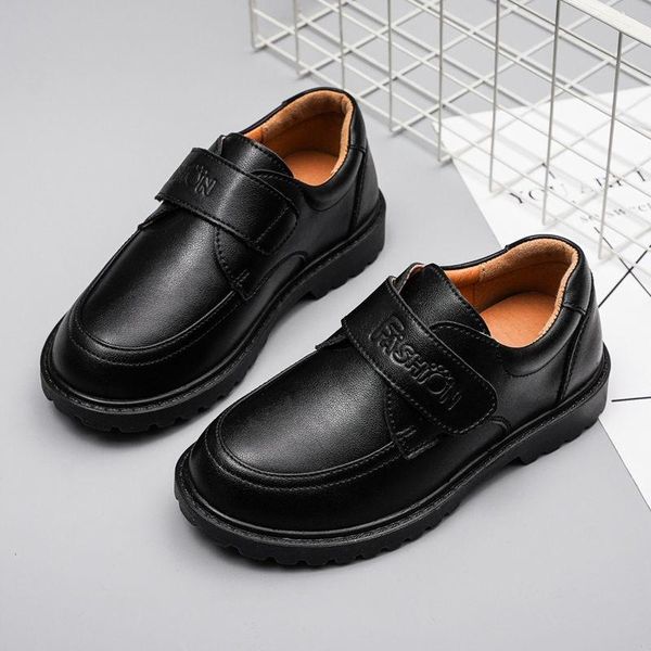 flat shoes boys' black leather shoes, cowhide performance little fashion, british style, soft sole, single, Black;grey
flat shoes boys' black leather shoes, cowhide performance little fashion, british style, soft sole, single, Black;grey