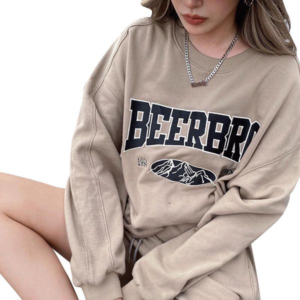 women's hoodies & sweatshirts women casual oversized sweatshirt letter print round-neck long sleeve loose jumper shirt for girls, Black
women's hoodies & sweatshirts women casual oversized sweatshirt letter print round-neck long sleeve loose jumper shirt for girls, Black