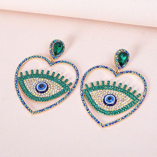 dangle & chandelier deep green rhinestone evil eye heart-shaped hollow big drop earrings for women female wholesale, Silver
dangle & chandelier deep green rhinestone evil eye heart-shaped hollow big drop earrings for women female wholesale, Silver