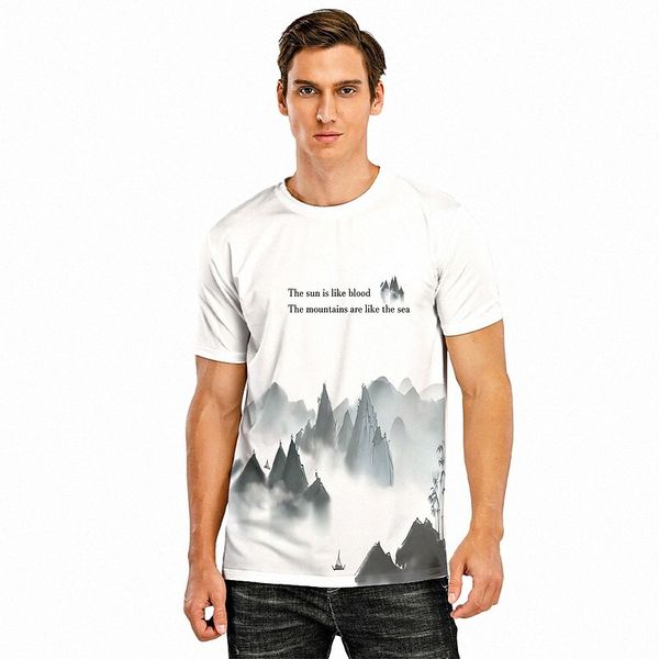 men's tee t shirt 3d print graphic prints mountain ink painting round neck casual daily 3d print short sleeve casual fashion designer, White;black
men's tee t shirt 3d print graphic prints mountain ink painting round neck casual daily 3d print short sleeve casual fashion designer, White;black