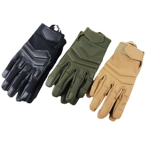 cycling gloves tactical full finger motorcycle riding combat training outdoor protective sports fitness, Black
cycling gloves tactical full finger motorcycle riding combat training outdoor protective sports fitness, Black