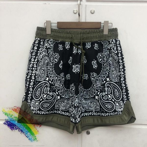 men's shorts fabric classic cashew heavy flower kapital men women pockets patchwork drawstring breeches, White;black
men's shorts fabric classic cashew heavy flower kapital men women pockets patchwork drawstring breeches, White;black