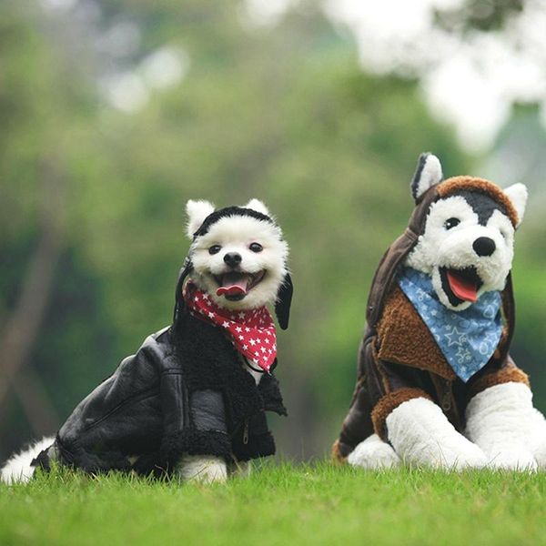dog apparel pet buckskin clothes retro leather zipper jacket coat cool clothing like a boy for small dogs teddy french
dog apparel pet buckskin clothes retro leather zipper jacket coat cool clothing like a boy for small dogs teddy french