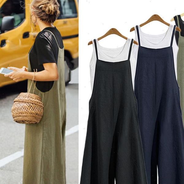 casual loose breathable sleeveless long womens rompers overalls monos mujer, Black;white
casual loose breathable sleeveless long womens rompers overalls monos mujer, Black;white