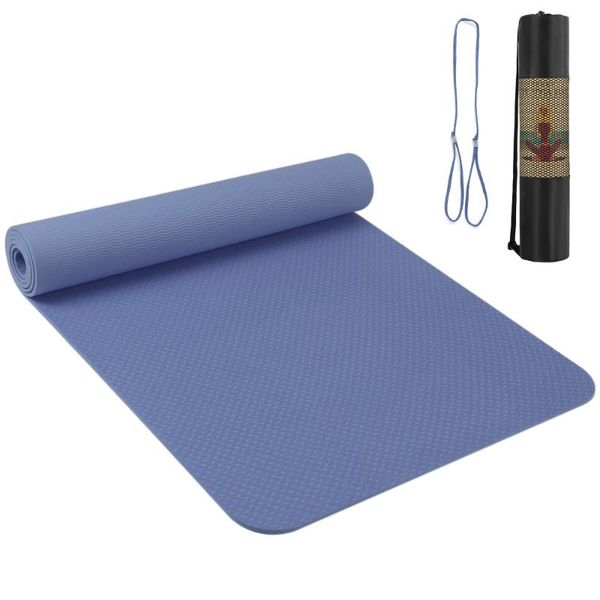 lixada 183x61x0.6cm portable yoga mat tpe thicken anti-slip exercise with carrying strap and storage bag for fitness mats
lixada 183x61x0.6cm portable yoga mat tpe thicken anti-slip exercise with carrying strap and storage bag for fitness mats