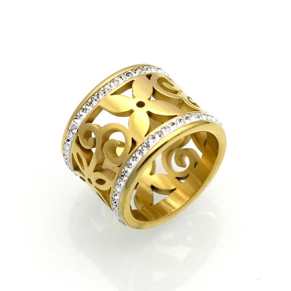 wedding rings crystal for women white rhinestone stainless steel gold color female flower teen jewelry, Slivery;golden
wedding rings crystal for women white rhinestone stainless steel gold color female flower teen jewelry, Slivery;golden