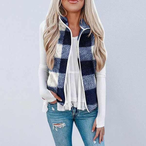 women's vests women jackets fashion pocket zipper print color jacket plush sleeveless lapel vest loose coat female windbreaker outwears, Black;white
women's vests women jackets fashion pocket zipper print color jacket plush sleeveless lapel vest loose coat female windbreaker outwears, Black;white