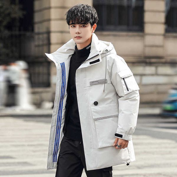 2021 down et men's winter trend leisure medium and long high work clothes youth thickening, Black
2021 down et men's winter trend leisure medium and long high work clothes youth thickening, Black