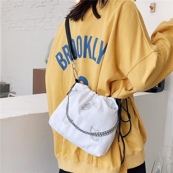 evening bags fashion butterfly messenger bag women drawstring chain shoulder pouch nylon casual lady handbag simple all-match female
evening bags fashion butterfly messenger bag women drawstring chain shoulder pouch nylon casual lady handbag simple all-match female