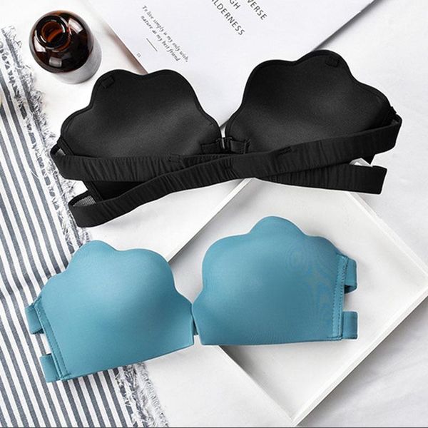 bras sets bra set women strapless push up anti-slip lingerie front buckle wire solid color underwear, Red;black
bras sets bra set women strapless push up anti-slip lingerie front buckle wire solid color underwear, Red;black