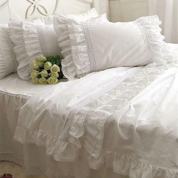 bedding sets luxury korean set elegant embroidery lace duvet cover ruffle craft cake layers bedspread bed sheet
bedding sets luxury korean set elegant embroidery lace duvet cover ruffle craft cake layers bedspread bed sheet