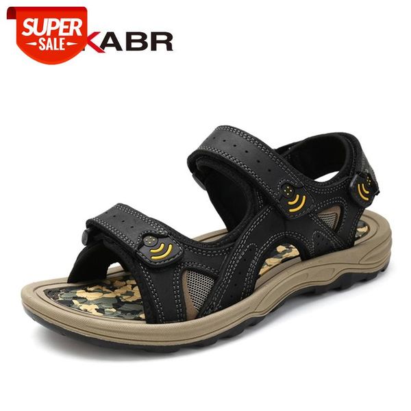 dekabr classic men soft sandals comfortable men summer leather sandals roman style male outdoor round toe beach shoes #o38l, Black
dekabr classic men soft sandals comfortable men summer leather sandals roman style male outdoor round toe beach shoes #o38l, Black