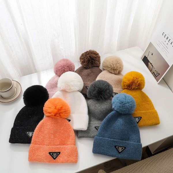hat autumn and winter thickened color triangular label outdoor wind proof knitted big wool ball non brimmed warm ear protection, Blue;gray
hat autumn and winter thickened color triangular label outdoor wind proof knitted big wool ball non brimmed warm ear protection, Blue;gray