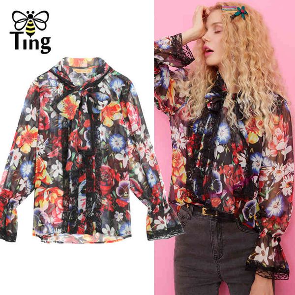 spring summer bowknot floral casual office blouse lace chiffon streetwear fashion chic shirt blusa female 210513, White
spring summer bowknot floral casual office blouse lace chiffon streetwear fashion chic shirt blusa female 210513, White