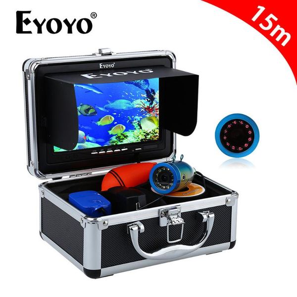 fish finder eyoyo underwater fishing video camera kit 1000tvl 6w ir led 7inch color monitor 15m 30m 50m tackle carp
fish finder eyoyo underwater fishing video camera kit 1000tvl 6w ir led 7inch color monitor 15m 30m 50m tackle carp