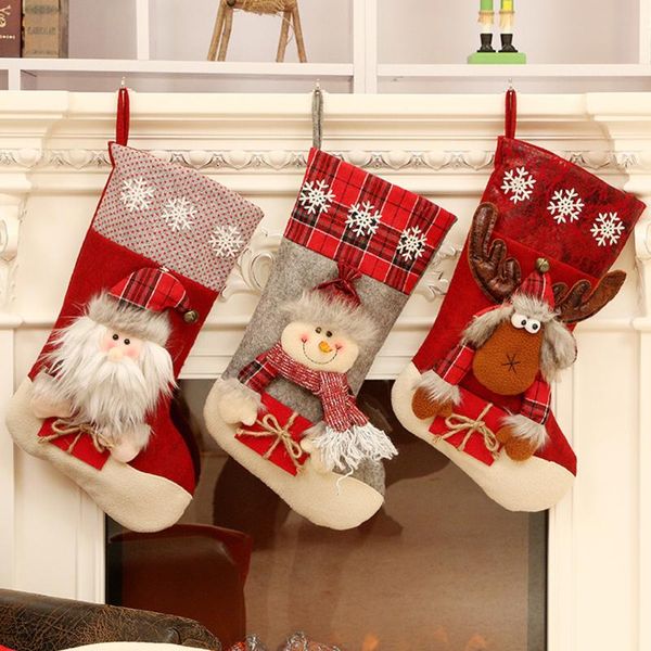 christmas decorations stockings santa elk hanging party tree xmas decor stocking sock gift candy bags bag for children fireplace
christmas decorations stockings santa elk hanging party tree xmas decor stocking sock gift candy bags bag for children fireplace