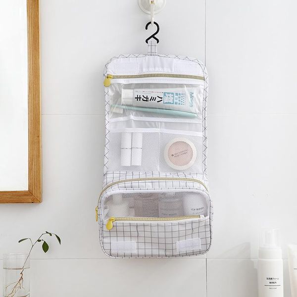 bathroom storage & organization toiletry bag travel waterproof cosmetic hook men and women traveling supplies
bathroom storage & organization toiletry bag travel waterproof cosmetic hook men and women traveling supplies