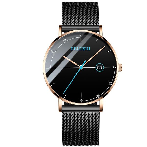 wristwatches untra thin men's business wristwatch with stainless steel leather band optional waterproof watch watches., Slivery;brown
wristwatches untra thin men's business wristwatch with stainless steel leather band optional waterproof watch watches., Slivery;brown