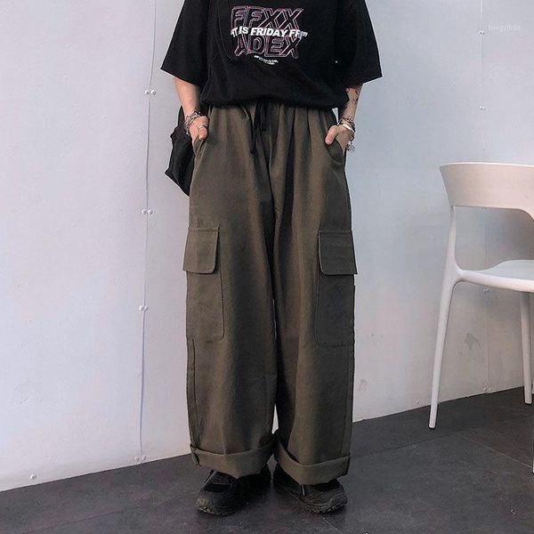autumn straight leg pants men's fashion solid color retro casual men streetwear hip-hop loose multi-pocket overalls mens, Black
autumn straight leg pants men's fashion solid color retro casual men streetwear hip-hop loose multi-pocket overalls mens, Black