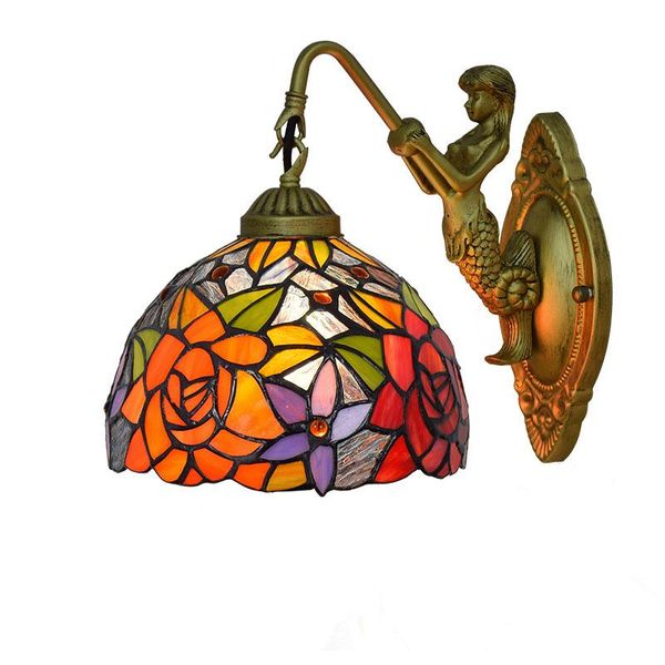 wall lamp tiffany aisle corridor balcony bedside table mirror front lighting led stained glass european style
wall lamp tiffany aisle corridor balcony bedside table mirror front lighting led stained glass european style