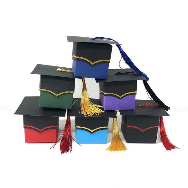 gift wrap 50pcs bachelor hat cap candy box for graduation packaging diy wedding favor boxes party decor
gift wrap 50pcs bachelor hat cap candy box for graduation packaging diy wedding favor boxes party decor