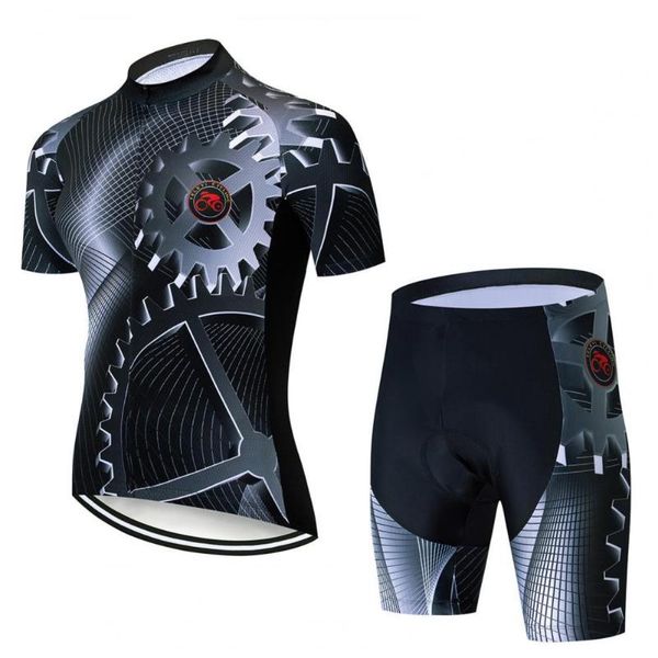 racing sets cycling jersey set quick dry elastic mesh fabric summer short sleeve bike shirts breathable bib shorts equipment, Black;blue
racing sets cycling jersey set quick dry elastic mesh fabric summer short sleeve bike shirts breathable bib shorts equipment, Black;blue