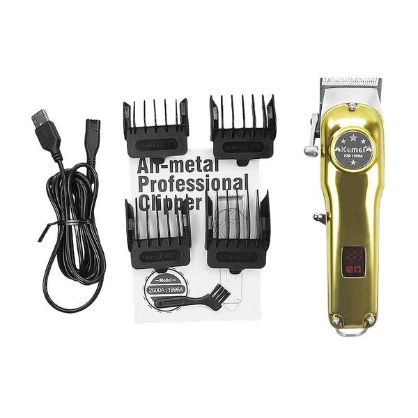 professional wireless electric hair trimmer for men metal body strong power led display usb charging styling tools 46d clippers
professional wireless electric hair trimmer for men metal body strong power led display usb charging styling tools 46d clippers
