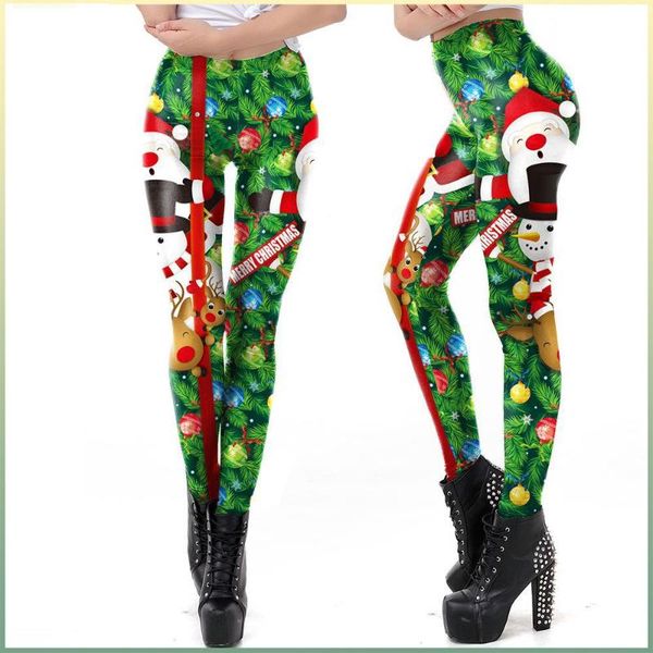 women's pants & capris christmas clothes printed fashion elastic slim high stretch girls woman trousers women, Black;white
women's pants & capris christmas clothes printed fashion elastic slim high stretch girls woman trousers women, Black;white