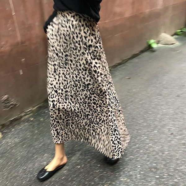 skirts lanmrem 2021 spring summer fashion high waist leopard print all-match female's long type retro skirt with pockets ye59912, Black
skirts lanmrem 2021 spring summer fashion high waist leopard print all-match female's long type retro skirt with pockets ye59912, Black