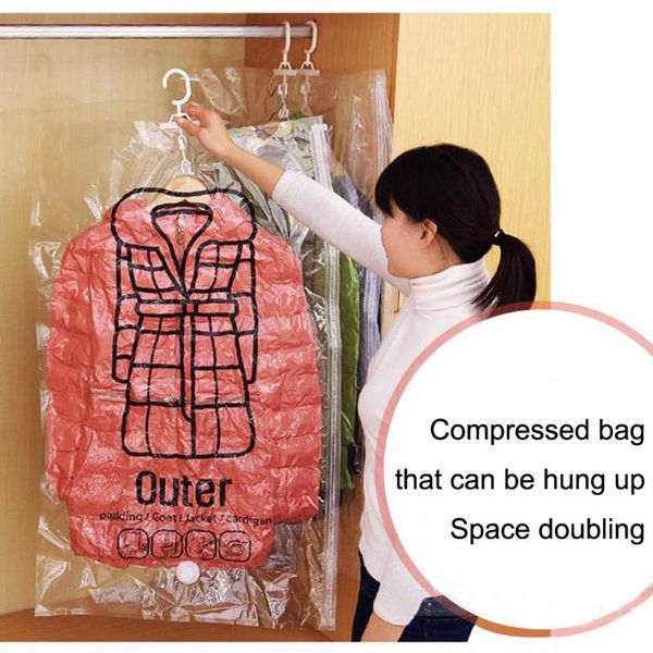 storage bags can hang vacuum bag for clothes foldable side pull hanging transparent compression hook
storage bags can hang vacuum bag for clothes foldable side pull hanging transparent compression hook
