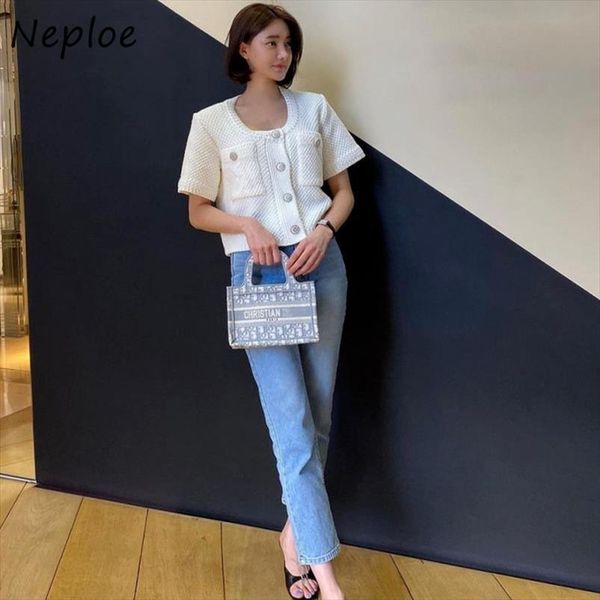 o neck short sleeve single women sweaters breast knit cardigans pocket design solid pull femme coat summer sueter, White;black
o neck short sleeve single women sweaters breast knit cardigans pocket design solid pull femme coat summer sueter, White;black