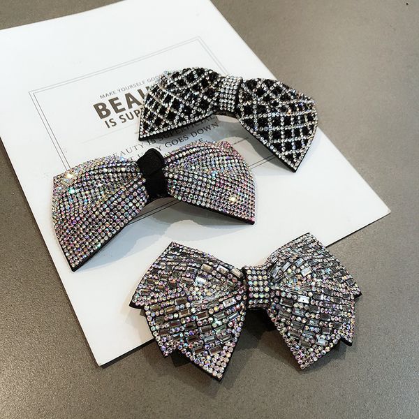 korean exquisite vintage full rhinestones bow spring clip female hair accessories fashion women's barrettes headdress, Slivery;white
korean exquisite vintage full rhinestones bow spring clip female hair accessories fashion women's barrettes headdress, Slivery;white