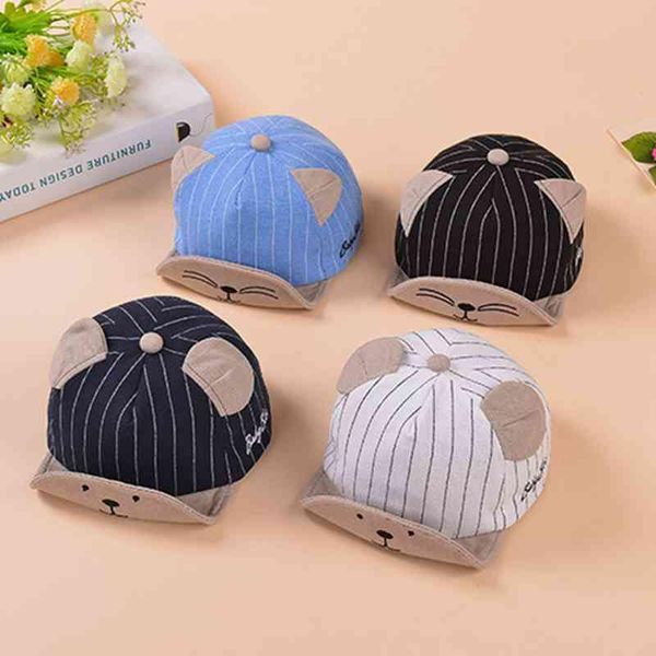 cute cat baby boy cap spring summer cartoon striped sun hat with ears outdoor soft cotton kids caps & hats, Yellow
cute cat baby boy cap spring summer cartoon striped sun hat with ears outdoor soft cotton kids caps & hats, Yellow