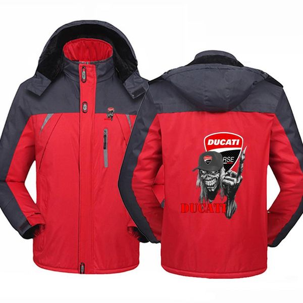 men's hoodies & sweatshirts 2021 spring and autumn stitching hoodie ducati logo fashion novel trend casual all-match zipper jacket, Black
men's hoodies & sweatshirts 2021 spring and autumn stitching hoodie ducati logo fashion novel trend casual all-match zipper jacket, Black