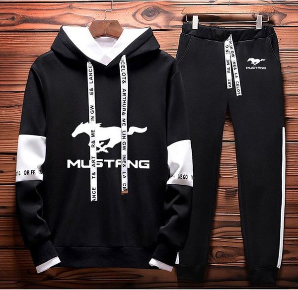 hoodies sweatshirt mustang car logo men tracksuit printed spring autumn pants 2pcs sporting suit fleece warm thick sportwear, Gray
hoodies sweatshirt mustang car logo men tracksuit printed spring autumn pants 2pcs sporting suit fleece warm thick sportwear, Gray
