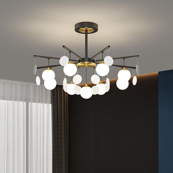 pendant lamps nordic style creative and lanterns living room led glass chandelier industrial dining bedroom magic bean lamp
pendant lamps nordic style creative and lanterns living room led glass chandelier industrial dining bedroom magic bean lamp