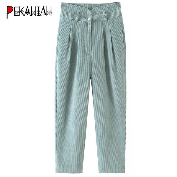 women's pants & capris 2021 high waist corduroy long fashion slim pocket green leg wide casual loose chic, Black;white
women's pants & capris 2021 high waist corduroy long fashion slim pocket green leg wide casual loose chic, Black;white