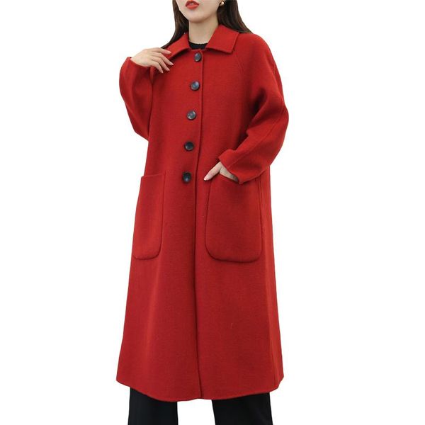 women's wool & blends women coat long autumn korean fashion double-faced woolen coats black clothing jaqueta feminina wpy4208
women's wool & blends women coat long autumn korean fashion double-faced woolen coats black clothing jaqueta feminina wpy4208